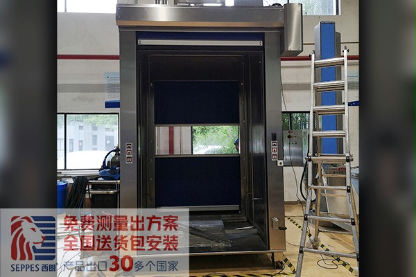 东富龙设备间不锈钢快速卷帘门