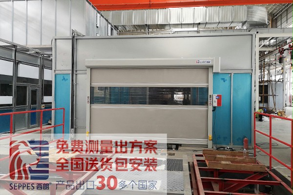 西朗三一集团设备间快速门项目