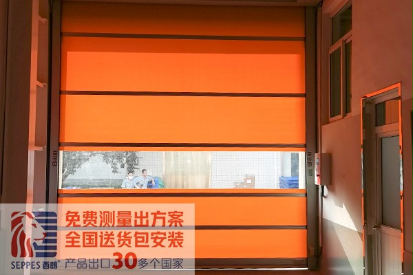 河北包装公司车间快速门