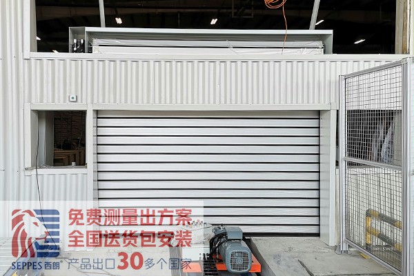 浙江某公司车间西朗三合一快速工防门 浙江某公司车间西朗三合一快速工防门