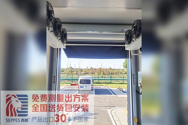 物流出货口工防快速门项目 物流出货口工防快速门项目