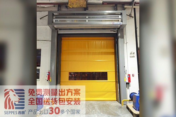 工作车间堆积式快速门