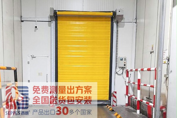 西朗保温快速门出口泰国项目