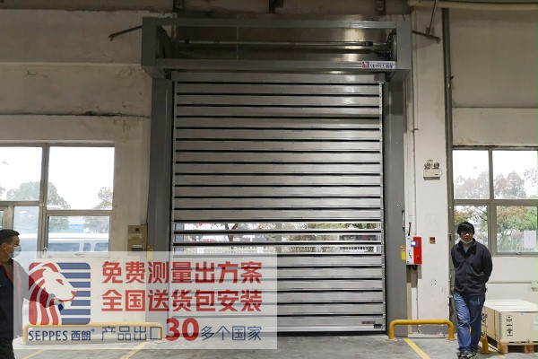 新型升级防夹手硬质快速门