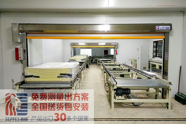 吉安流水线车间PVC快速卷帘门