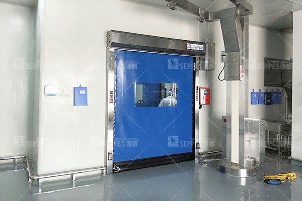齐鲁制药洁净室快速卷帘门 齐鲁制药洁净室快速卷帘门