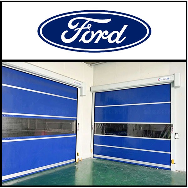 福特汽车工作车间快速卷帘门 福特汽车工作车间快速卷帘门