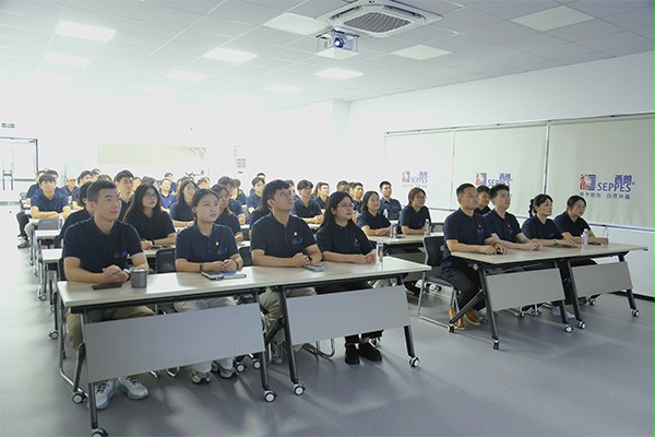 西朗门业董事长杨元嘉带领全体员工观看阅兵仪式 西朗门业董事长杨元嘉带领全体员工观看阅兵仪式