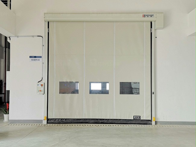 西朗门业拉链快速卷帘门 西朗门业拉链快速卷帘门