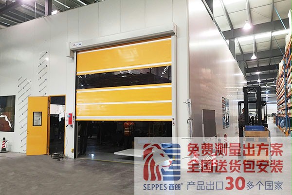 南京某纺织机械车间安装西朗快速卷帘门 南京某纺织机械车间安装西朗快速卷帘门