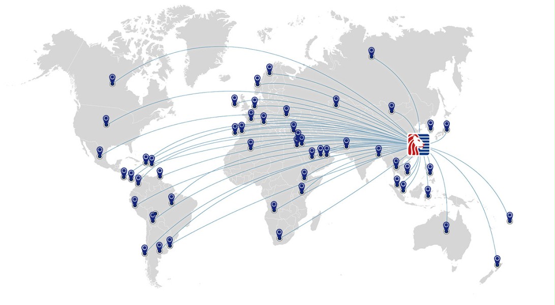 西朗门业出口74国 西朗门业出口74国
